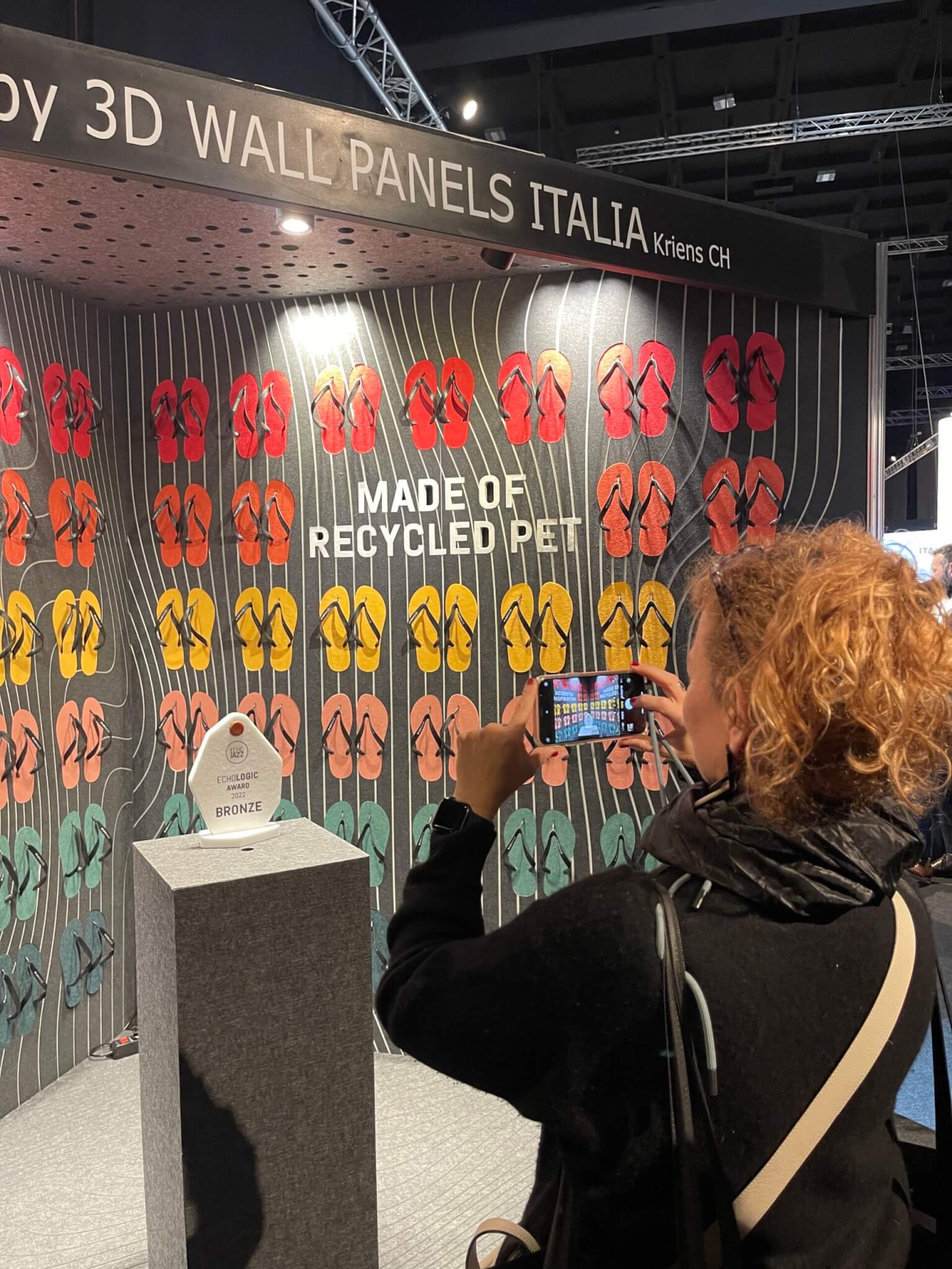 ECHOJAZZ and 3D Wall Panels Italia at the trade fair Architect@Work Milan 2022
